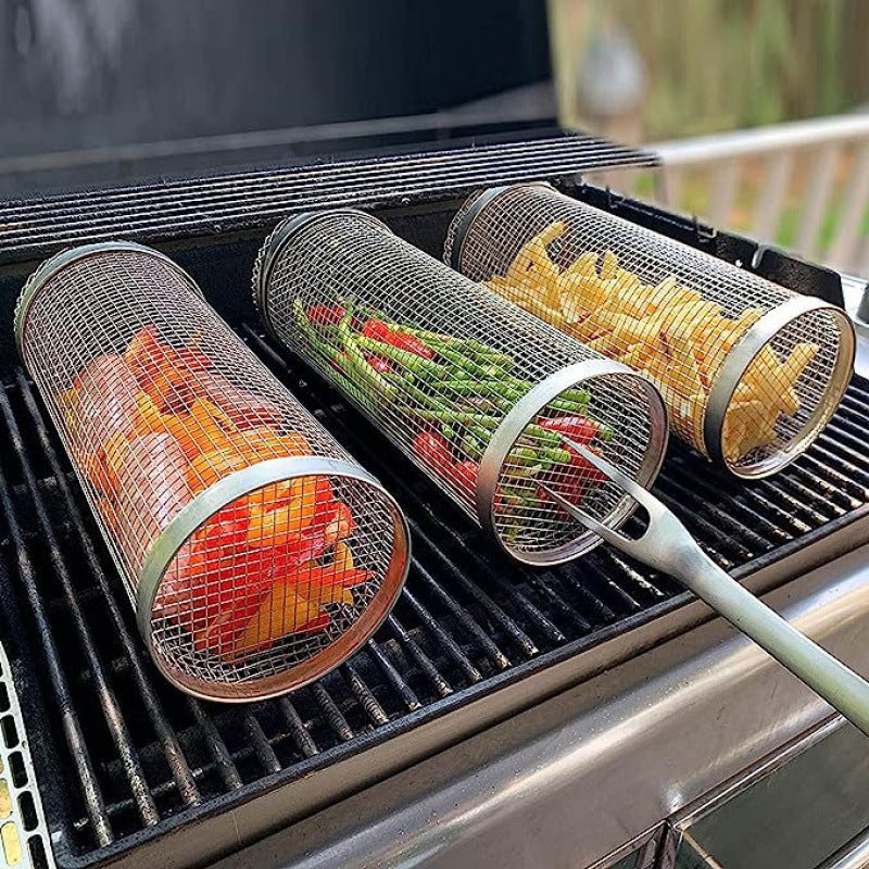 Prácticas Cestas Metálicas para Barbacoa 1x