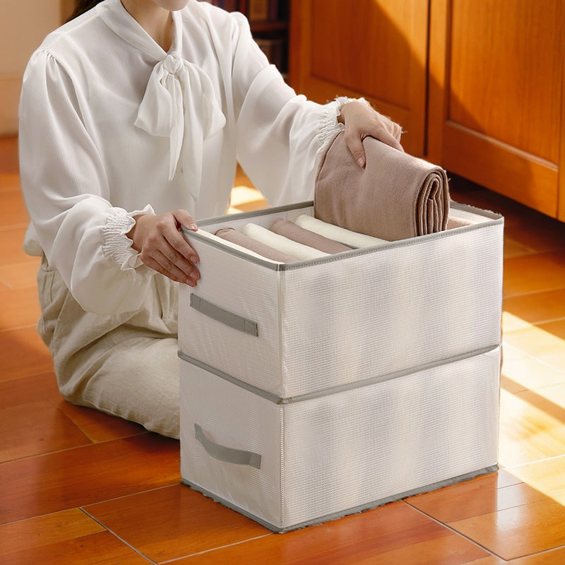 Caja Organizadora de Ropa Plegable con Compartimentos
