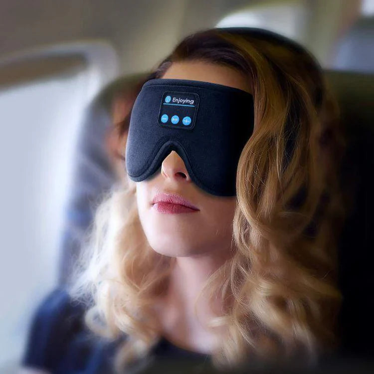 Pasamontañas para Dormir con Bluetooth y Función de Música para Dormir con Bluetooth y Función de Música