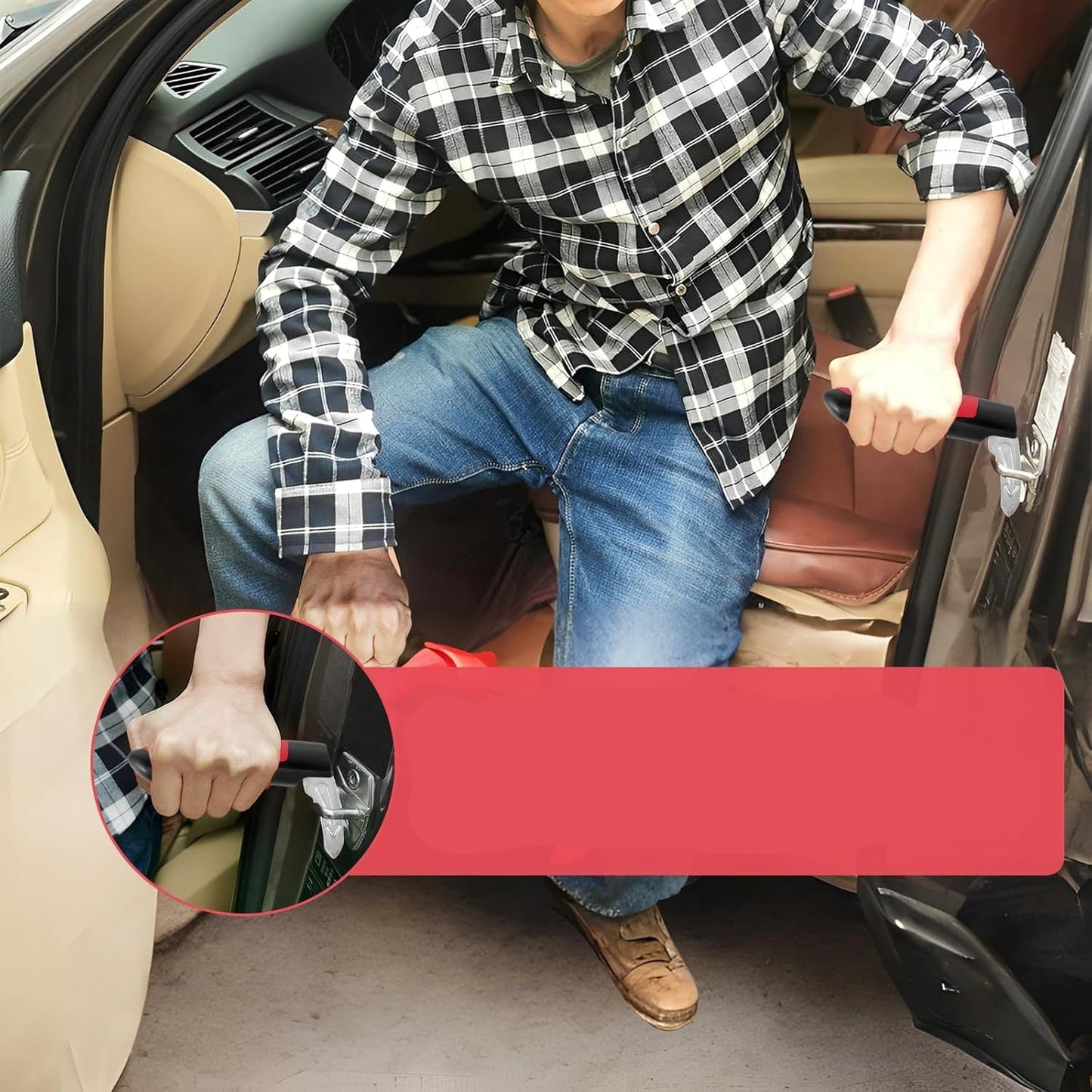 Asistente para la Puerta Del Coche para Facilitar la Entrada y la Salida