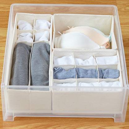 Caja Organizadora de Ropa Plegable con Compartimentos