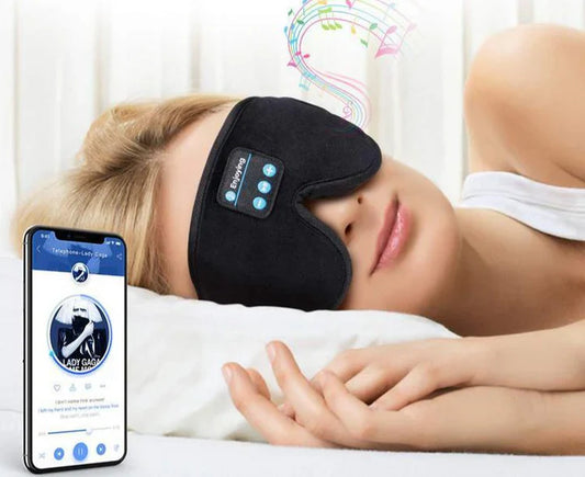 Pasamontañas para Dormir con Bluetooth y Función de Música para Dormir con Bluetooth y Función de Música