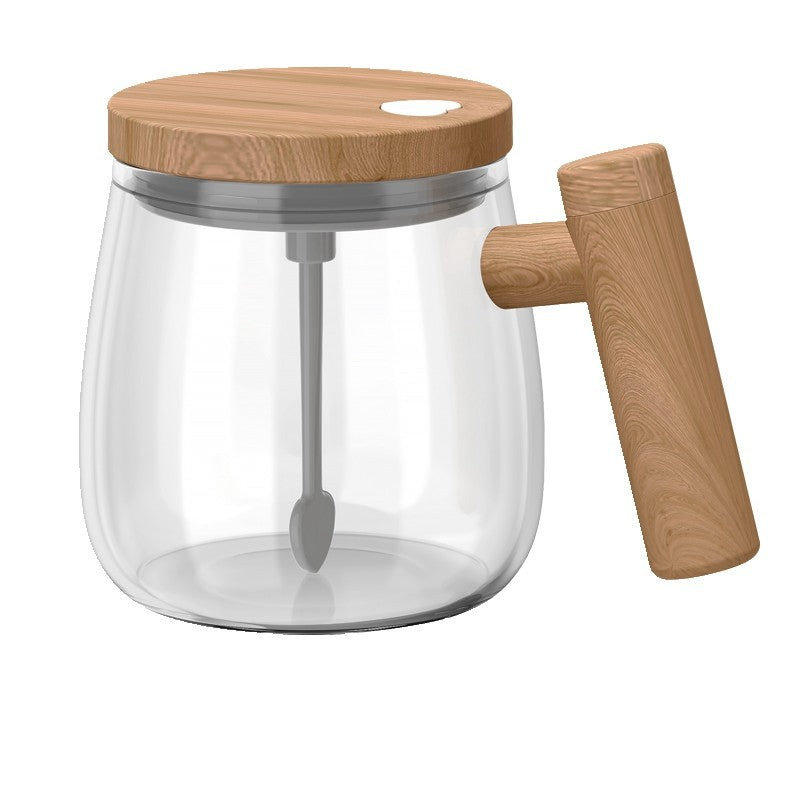 Vaso de Batidora de Madera 2 en 1