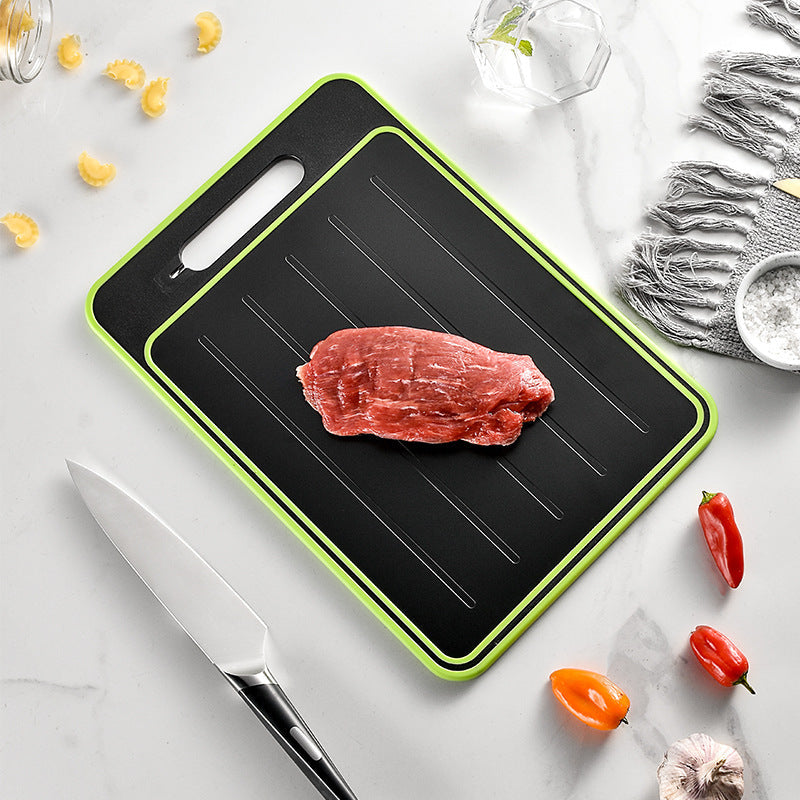 Tabla de Descongelar y Cortar Alimentos 4 en 1