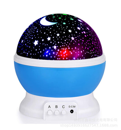 Globo de Luz Nocturna Relajante con Proyección de Estrellas