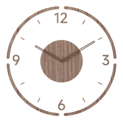 Reloj de Madera de Diseño Nórdico para la Pared Diseño Nórdico para la Pared