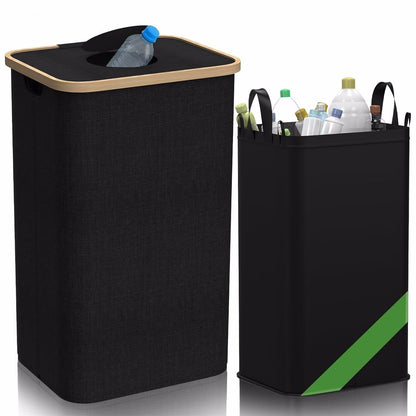 Bolsa de Almacenamiento Plegable 2en1 para Residuos de Plástico o Botellas de Depósito Bolsa de Almacenamiento Plegable