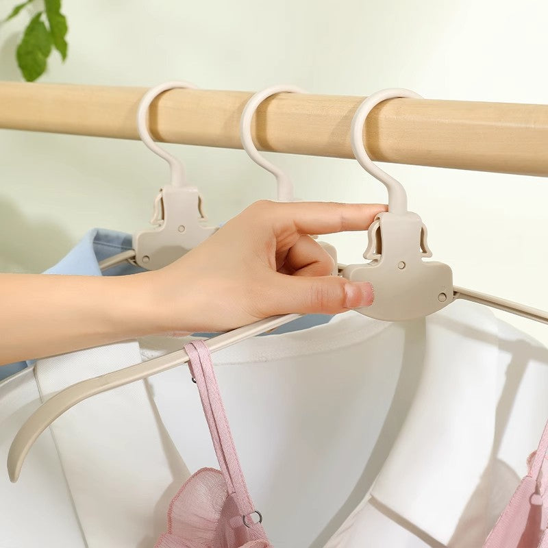Práctica Percha Plegable para Colgar la Ropa