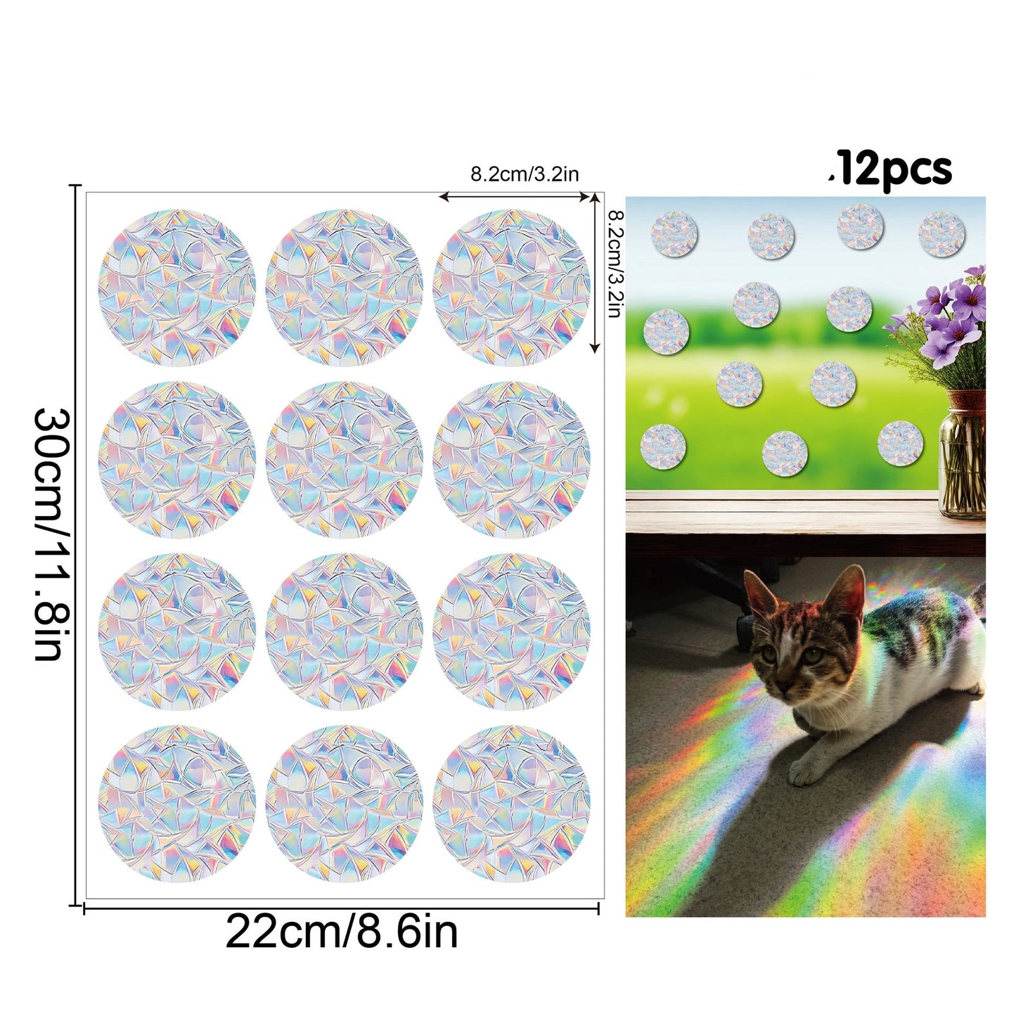 Pegatinas Arco Iris para Ventanas Pegatinas Arco Iris para Ventanas