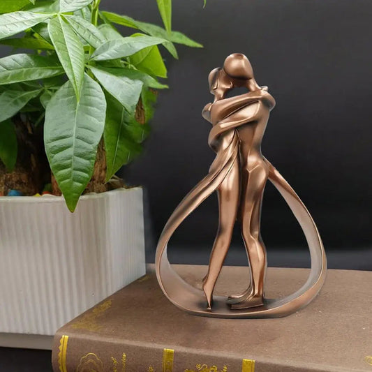 Escultura De Los Amantes Modernos - Símbolo Del Vínculo