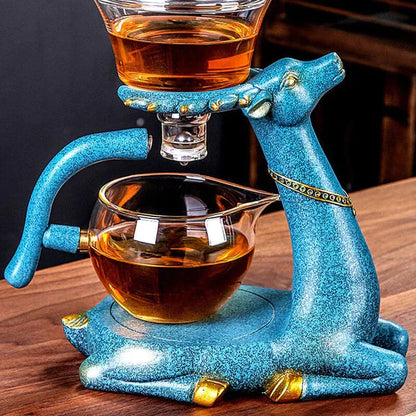 Artístico Juego Para Preparar Té Con Diseño De Animales - Exclusiva Tetera Para Beber Té Con Estilo