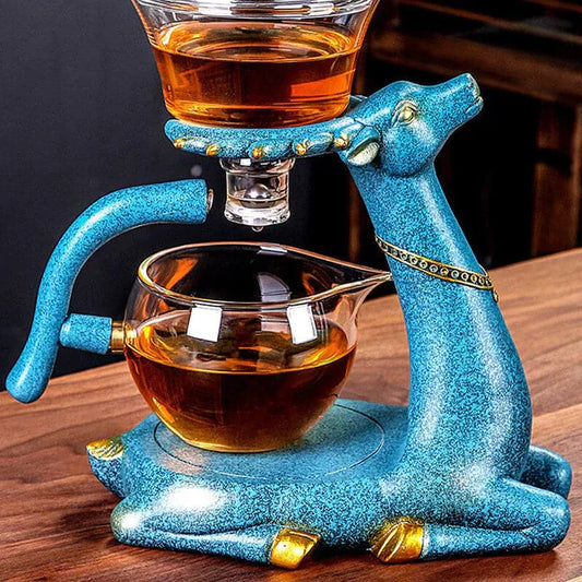 Artístico Juego Para Preparar Té Con Diseño De Animales - Exclusiva Tetera Para Beber Té Con Estilo