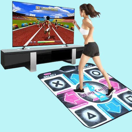 Estera De Baile Interactiva Con Música Y Sensor De Movimiento Para Un Entrenamiento Físico Lúdico