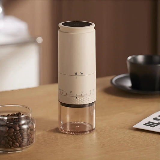 Molinillo De Café Eléctrico Portátil Con Molido Ajustable