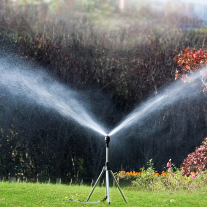 Rociador De Jardín Giratorio Automático Con Trípode Retráctil Para El Jardín