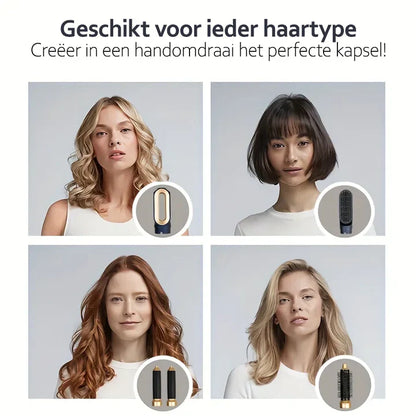 5 en 1 Plancha y Moldeador de Pelo con Tecnología de Iones para un Cabello Brillante para un Cabello Más Suave y Brillante