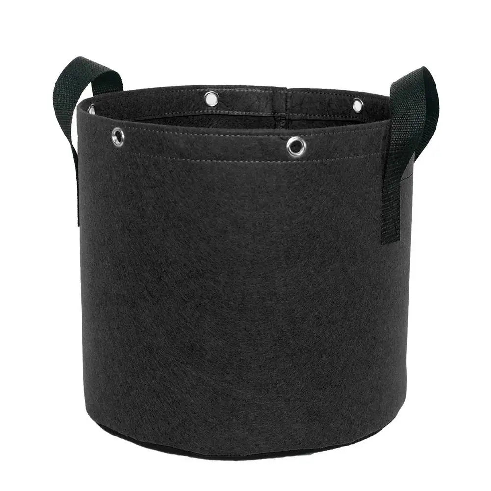 Bolsa de Fieltro para Plantas con Asas de Transporte - Transpirable y Duradera para Plantas y Flores de Jardín