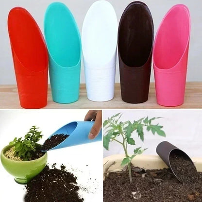 Pala De Plástico Para Plantar - Práctica Herramienta Para Mover Y Abonar Las Plantas Las Palas De Plástico Para Plantar Son Ideales Para Plantar Plantas