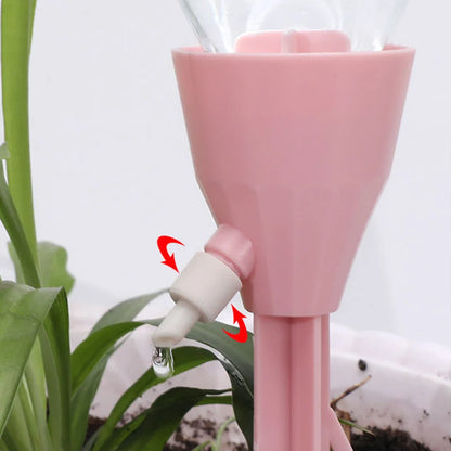 Regador Automático De Plantas Con Conexión Para Botella - Eficaz Regador Por Goteo Para El Cuidado De Las Plantas