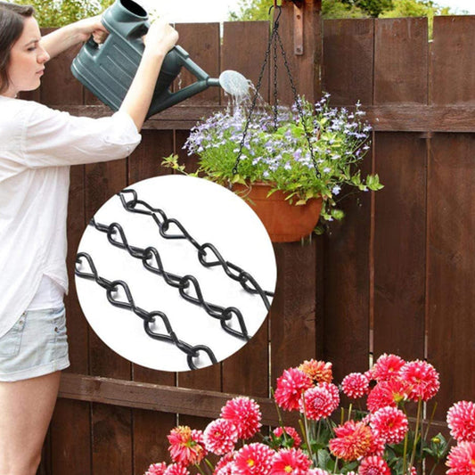 Colgadores De Plantas Estables Con Cadenas - Suspensión Robusta Para Macetas Y Plantas De Jardín Suspendidos De Forma Estable