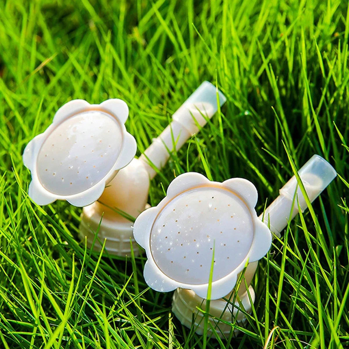 Boquilla Pulverizadora de Botella con Doble Tapón 2 en 1 - Mini Cabezal Pulverizador para Riego de Jardines