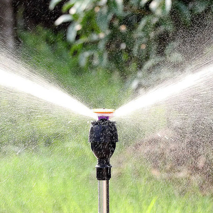 Rociador De Jardín Giratorio Automático Con Trípode Retráctil Para El Jardín