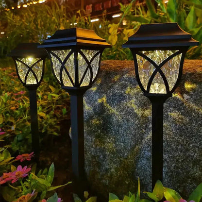 Iluminación Solar De Jardín Con Encanto Natural - Elegantes Lámparas Para Exteriores Lámparas Solares De Jardín Con Encanto Natural