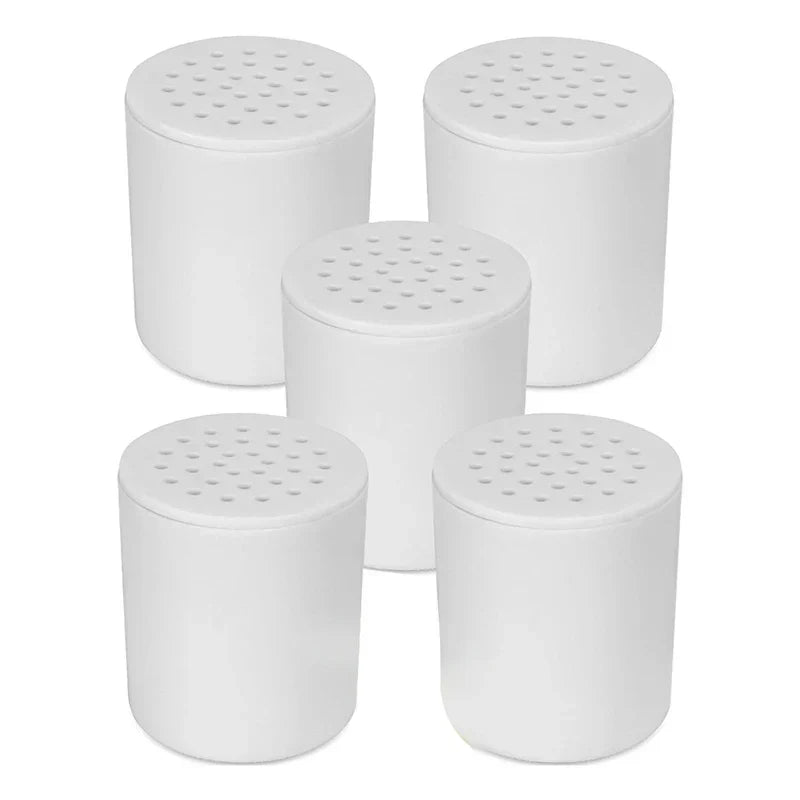 Juego De 5 Cartuchos De Recambio Para El Filtro De La Ducha