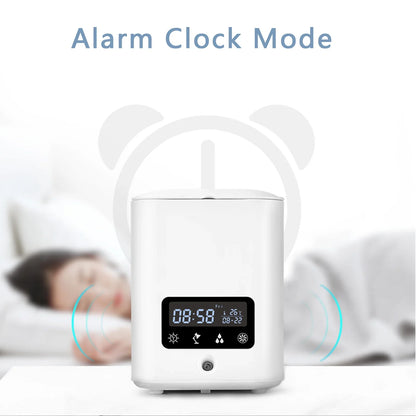 Maceta Hidropónica Inteligente Multifuncional con Calendario , Difusor y Lámpara de Sobremesa Prepárate para el Día a Día y la Noche
