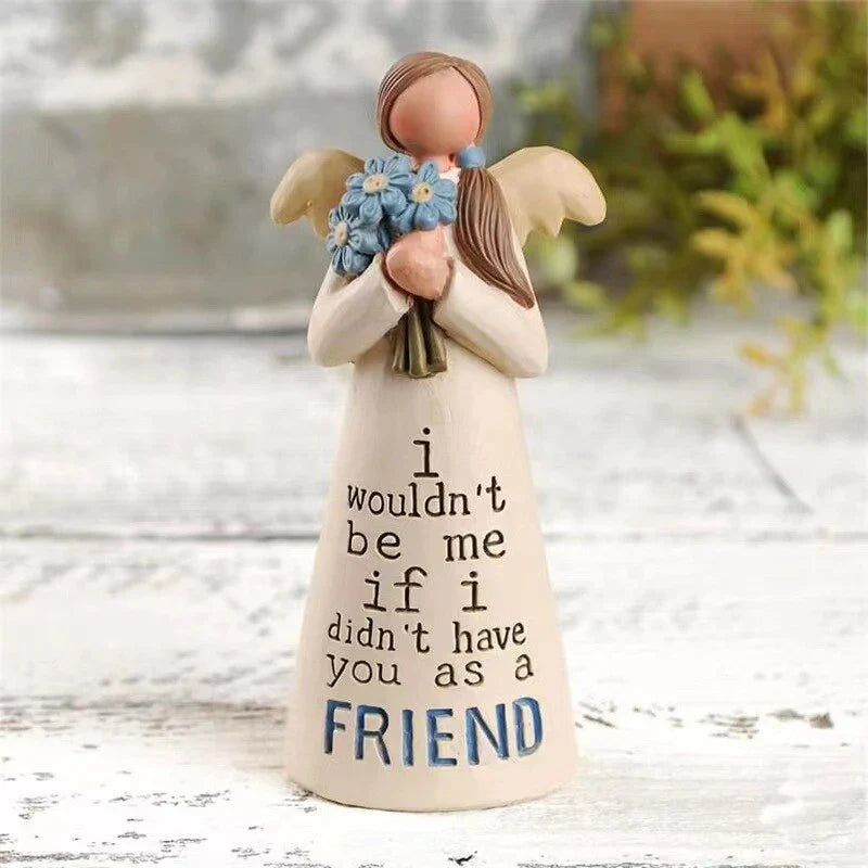 Maravilla Mágica - Figurita De La Amistad Con Frase Inspiradora