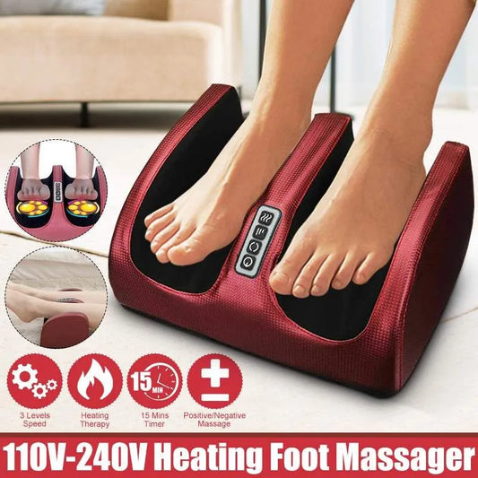 Masajeador de Pies por Calor Shiatsu con Relajación Profunda Eléctrica Shiatsu
