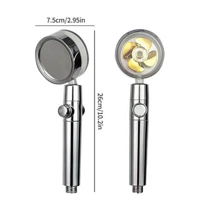 Cabezal De Ducha Orientable 360 ° Con Función De Ahorro De Agua Y Alta Presión