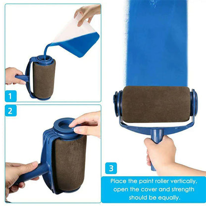 Juego De Rodillos De Pintura Con Accesorios ( 6 Piezas )