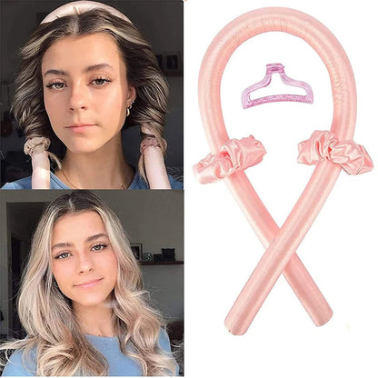 Rizos Sedosos Sin Calor - Rizador Flexible Para Ondas Suaves