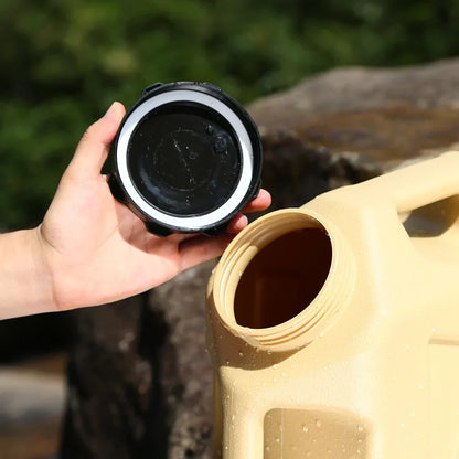 Contenedor De Agua Portátil De 12 Litros Con Grifo De Vaciado - Bidón Robusto Para Exteriores Y Camping