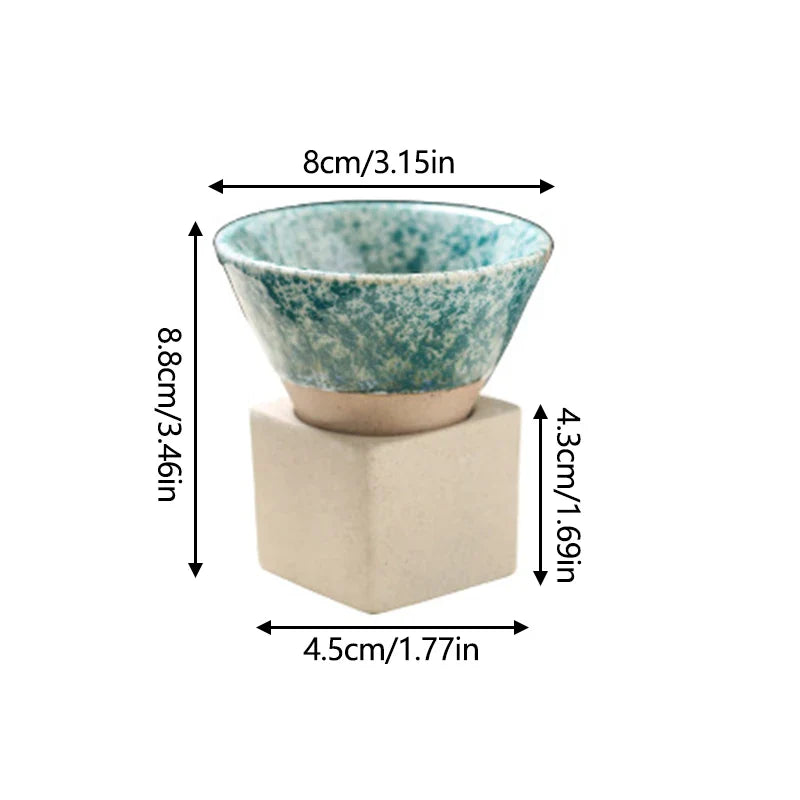 Taza de Cerámica Hecha a Mano en Japón