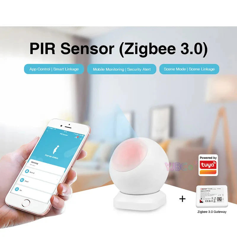 Detector De Movimiento Por Infrarrojos ( Zigbee 3.0 )