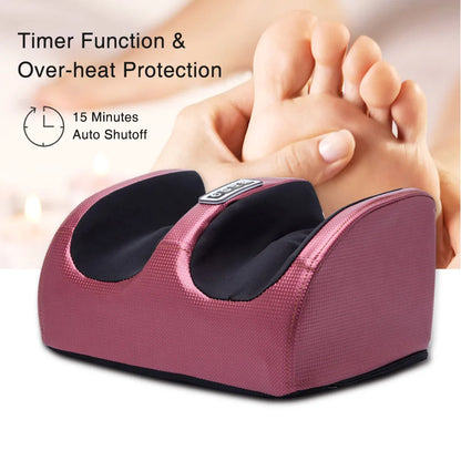 Masajeador de Pies por Calor Shiatsu con Relajación Profunda Eléctrica Shiatsu