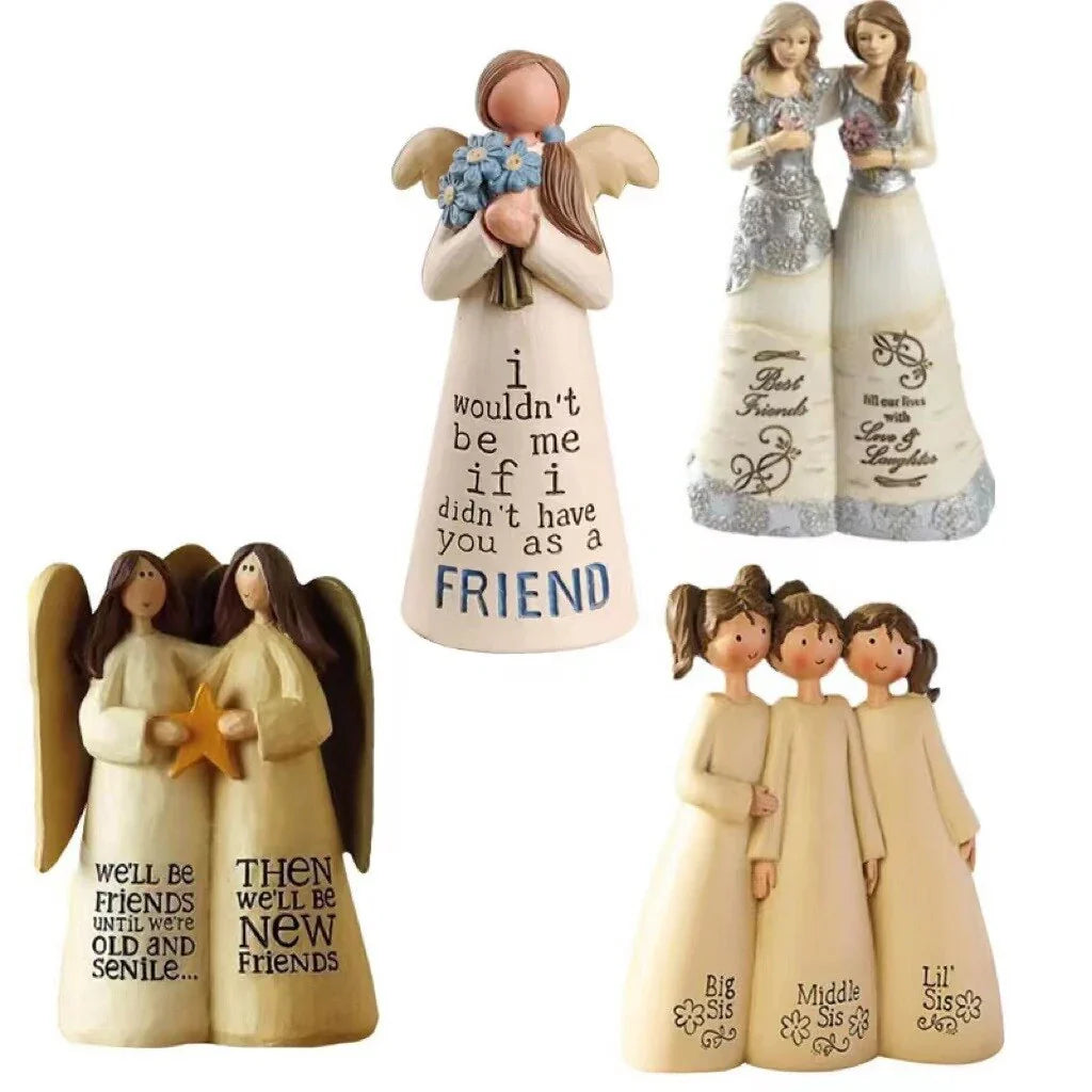 Maravilla Mágica - Figurita De La Amistad Con Frase Inspiradora