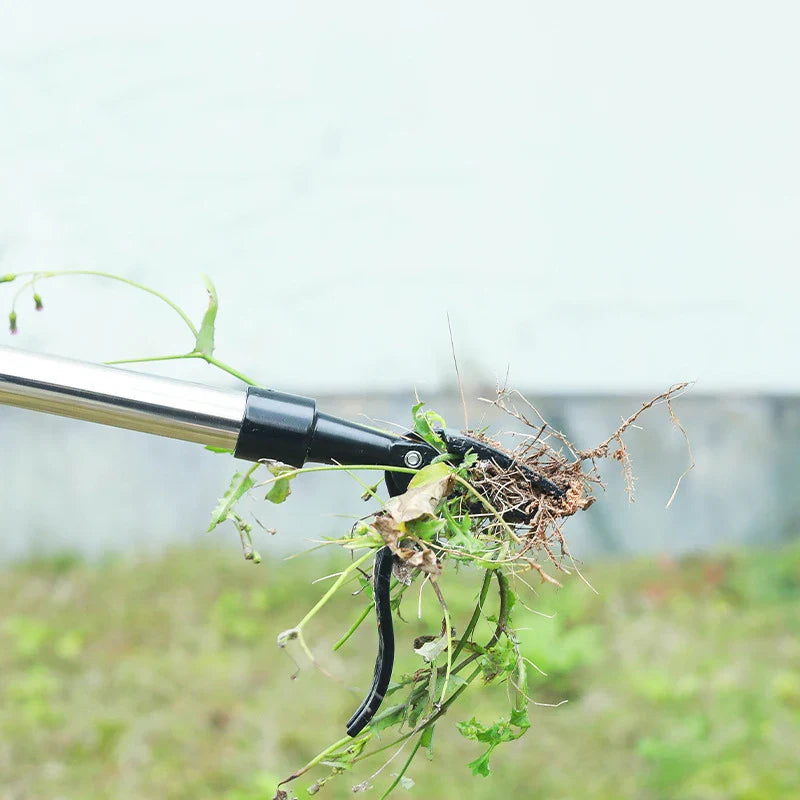 Cortahierbas Sin Agacharse - Quita Raíces Con Pinza De Pala Para El Jardín