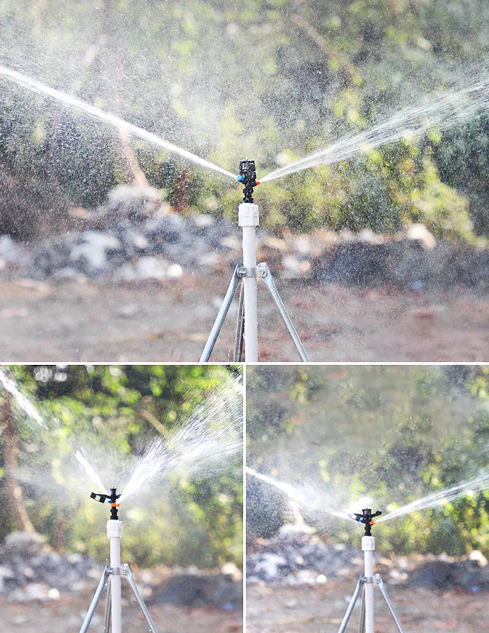 Rociador de Jardín Regulable con Ajuste Del Ángulo de Pulverización - Ideal para Sistemas de Riego