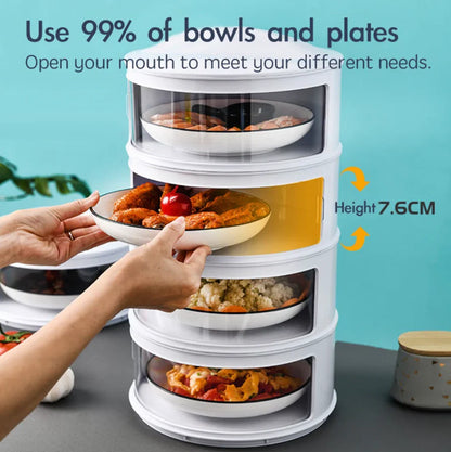 Lata Multifuncional Apilable para Almacenar Alimentos - Sistema de Almacenamiento de Alimentos que Ahorra Espacio y Es Práctico