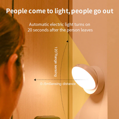 Iluminación Nocturna Inteligente Con Sensor De Movimiento : Ahorra Energía Y Es Automática