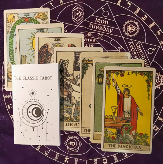 Mazo de Tarot Tradicional con 78 Cartas