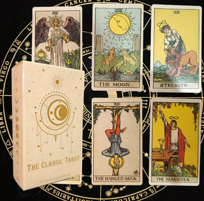 Mazo de Tarot Tradicional con 78 Cartas