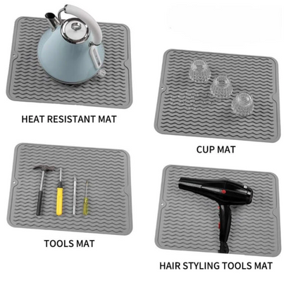 Mantel Antigoteo de Silicona Sostenible - de Uso Universal y Resistente Al Calor Silicona Sostenible