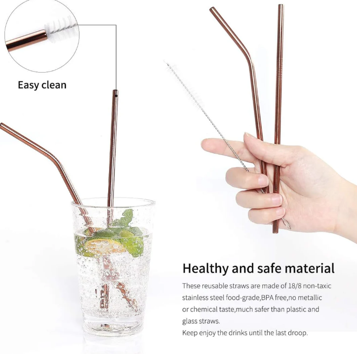 Conjunto Compacto de Cubiertos de Acero Inoxidable para Llevar Sistema de Cubiertos de Acero Inoxidable para Llevar