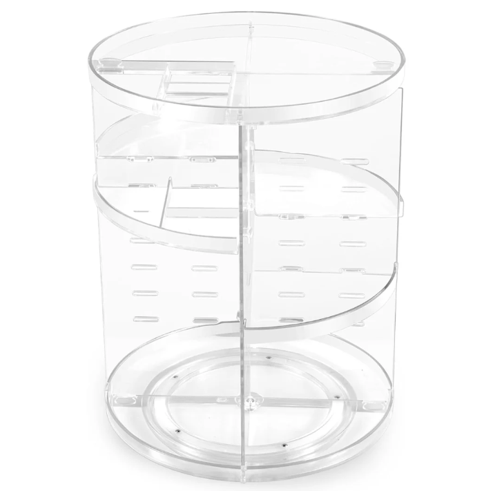 Organizador de Maquillaje Giratorio 360 ° para Guardar el Maquillaje y las Joyas