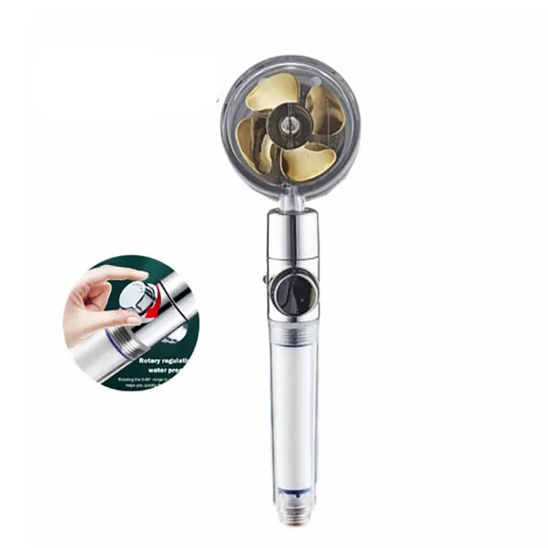 Cabezal De Ducha Orientable 360 ° Con Función De Ahorro De Agua Y Alta Presión