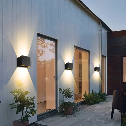 Moderno Aplique Led De Diseño Cúbico Luz De Pared Led De Diseño Cúbico